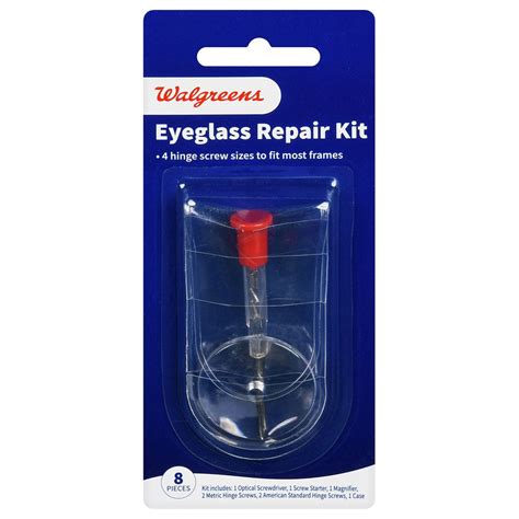 eyeglass repair kit at walgreens.